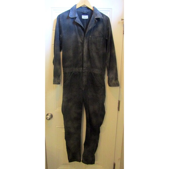 Denim Supply Ralph Lauren Coveralls Y2K Black Workwear Chore